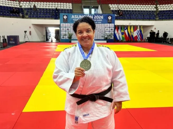 Judoca veterana de São Sebastião conquista ouro no Campeonato Sul-Americano de Judô Veteranos