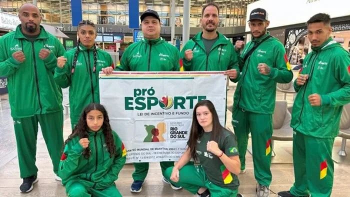 Governo do Estado apoia delegação gaúcha de muay thai em campeonato mundial na Tailândia