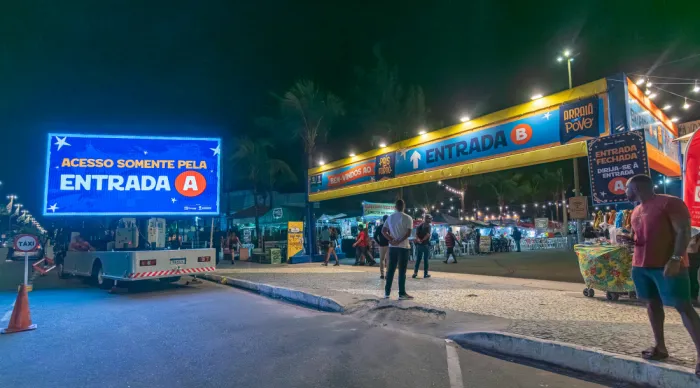 Governo do Estado divulga orientações para acesso do público nesta sexta-feira no Arraiá do Povo