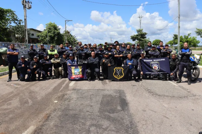 GMB treina guardas municipais do interior em patrulhamento tático