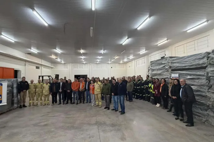 Defesa Civil inaugura primeiro centro logístico descentralizado para envio de ajuda humanitária