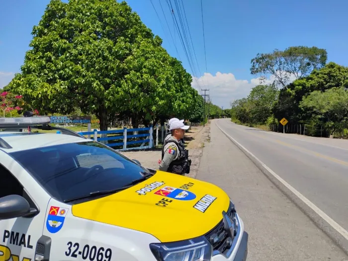 Rodovias alagoanas têm movimento tranquilo no fim de semana - Ascom PM-AL