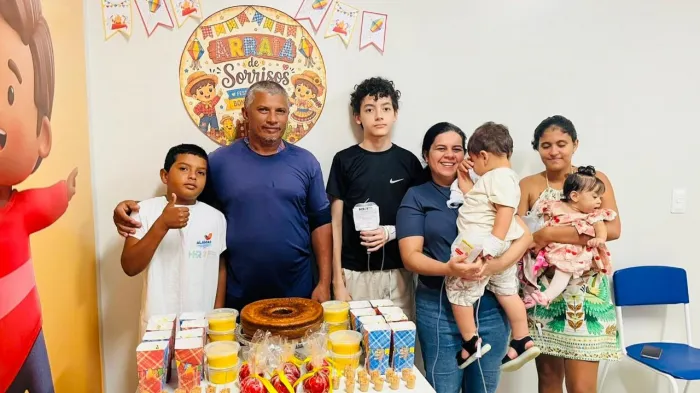 Alegria e acolhimento marcam São João da Pediatria no Hospital Regional de Palmeira dos Índios
