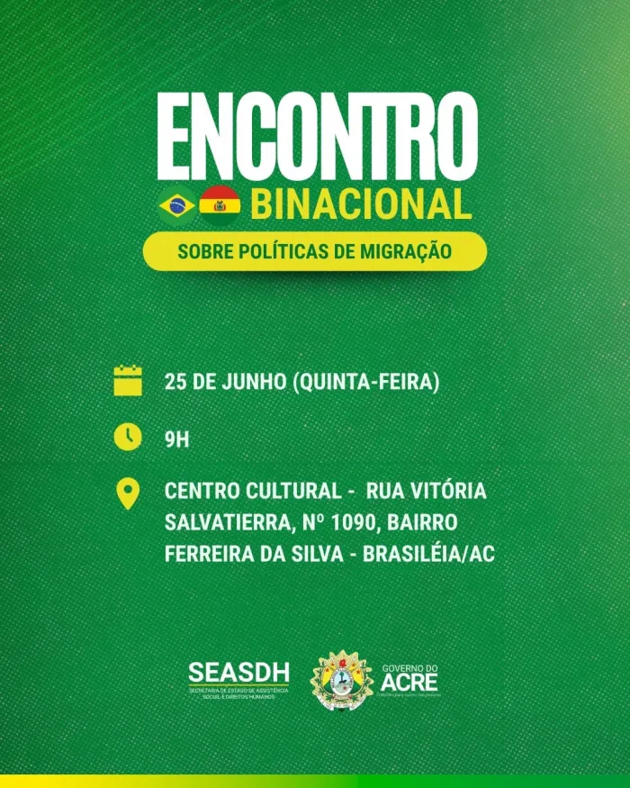 Foto: Reprodução/Secom Acre