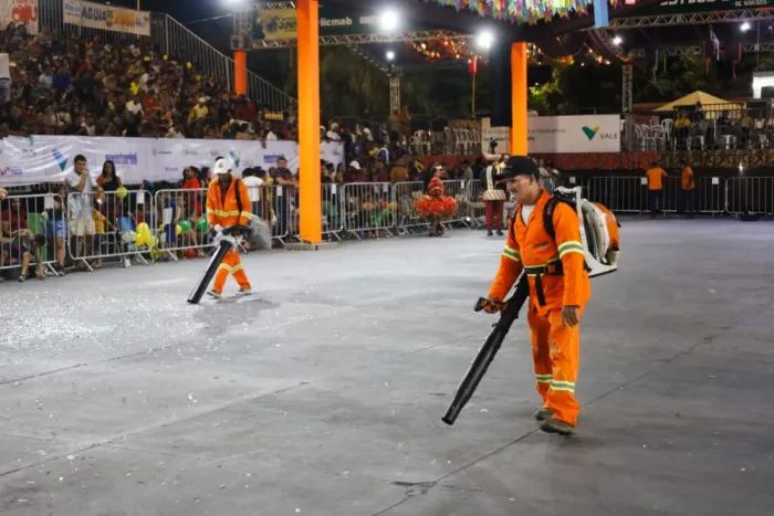 39º Festejo Junino: Limpeza reforçada garante conforto e organização na arena