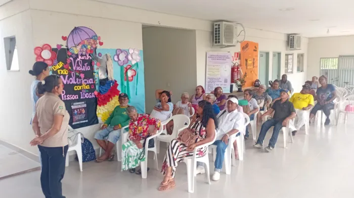 Cras Teodoro Crommo realizou ação de conscientização e combate à violência contra a pessoa idosa em Jaci Paraná