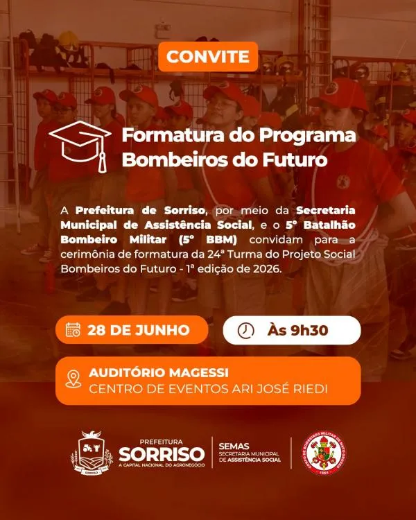 Foto: Reprodução/Prefeitura de Sorriso - MT