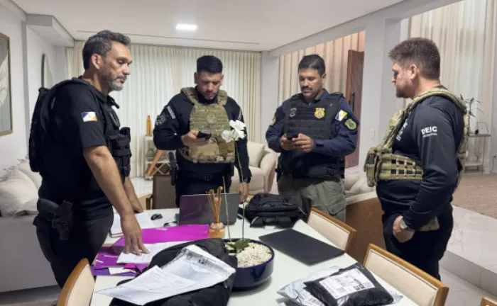 Operação Dolos foi deflagrada pela 1ª Deic de Palmas - Foto: Hiago Muniz/Governo do Tocantins