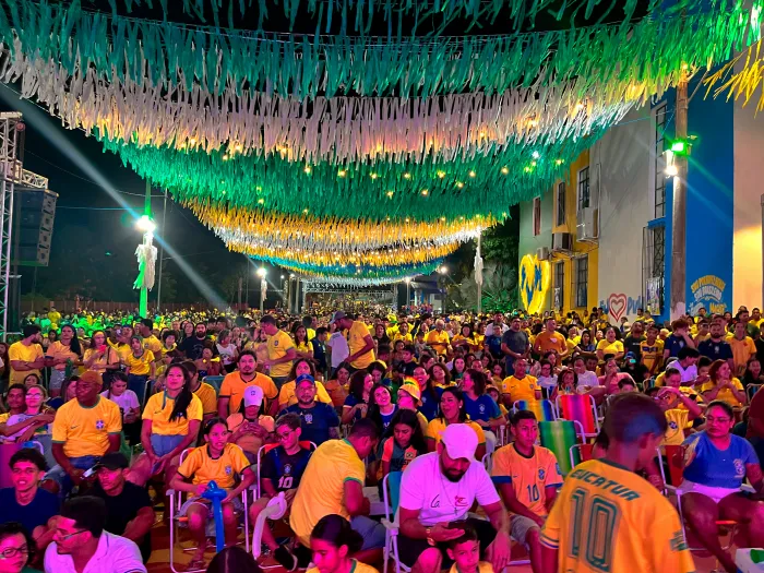 A Rua do Hexa espera você com transmissão em telões, música e diversão para toda a família