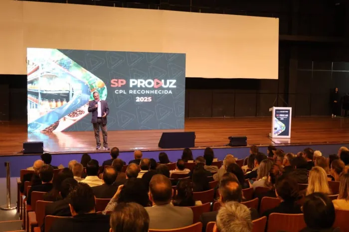 O secretário de Desenvolvimento Econômico, Jorge Lima, ressaltou os resultados do SP Produz e a abrangência do programa no estado