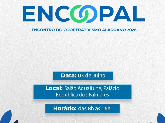 Alagoas promove Encontro do Cooperativismo 2026 para potencializar setor no Estado