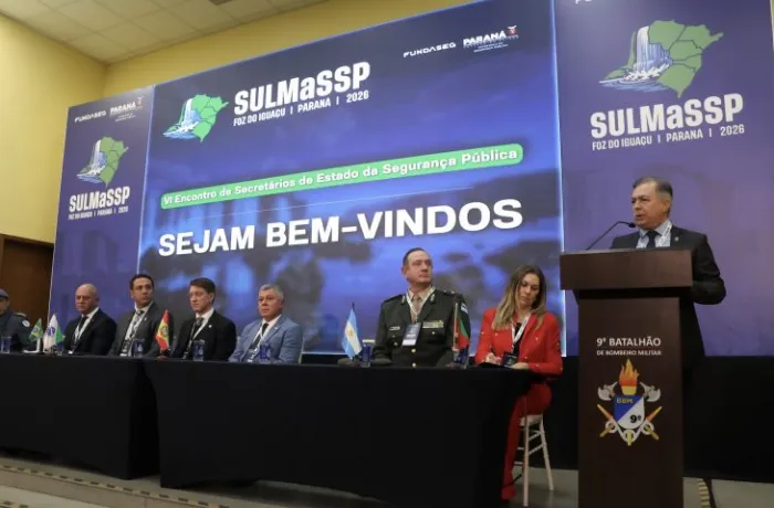 Em Foz do Iguaçu, Sejusp participa de encontro interestadual e fortalece ações integradas de segurança