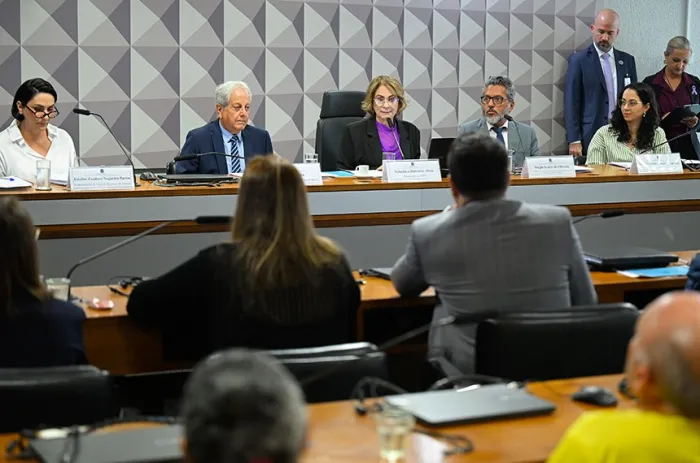 A audiência pública na CDH foi requerida e presidida por Damares Alves - Foto: Andressa Anholete/Agência Senado