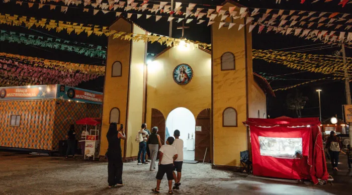 Capela da Vila do Forró une fé e tradição em meio aos festejos juninos // Foto : Thalys Rodrigues