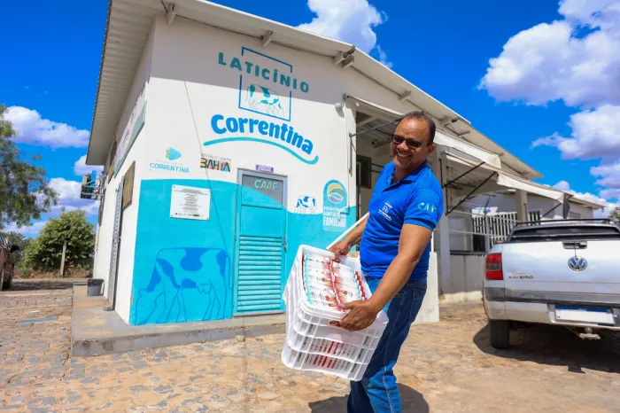 Governo da Bahia fortalece cadeia do leite e transforma a vida de agricultores familiares em Correntina