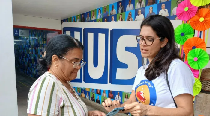 Tradição junina inspira ação educativa sobre segurança do paciente no Hospital de Urgências de Sergipe// Fotos: Ascom / SES