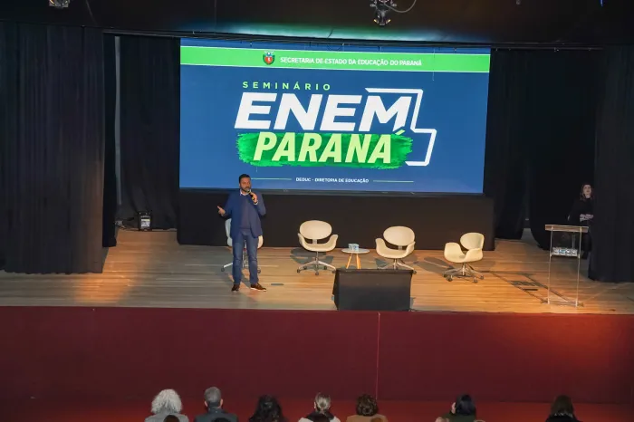 Secretaria da Educação promove seminário de formação para o Enem 2026