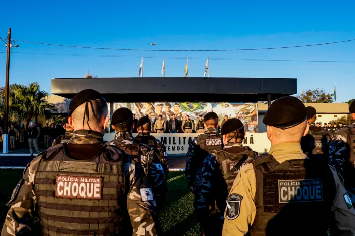 PMPR reforça segurança na Tríplice Fronteira com a Companhia de Choque