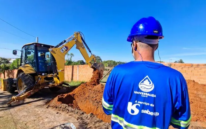 Iniciativa contempla a implantação de 14 quilômetros de rede coletora de esgoto e a construção de sete estações elevatórias de esgoto Foto: Divulgação/Sabesp