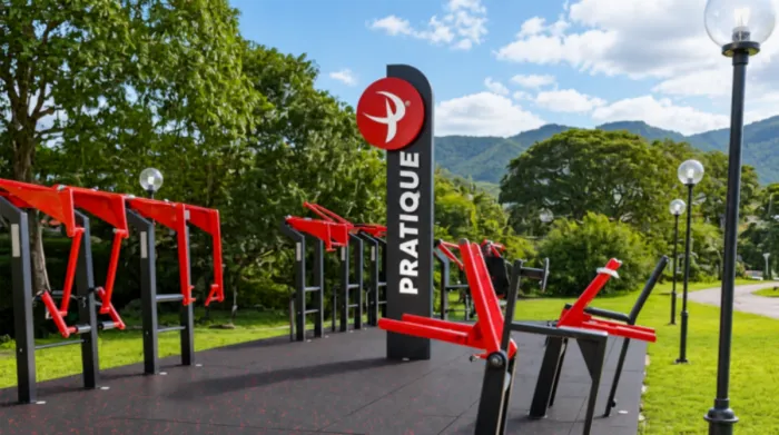 Academia ao ar livre gratuita em Palhoça premia quem treina