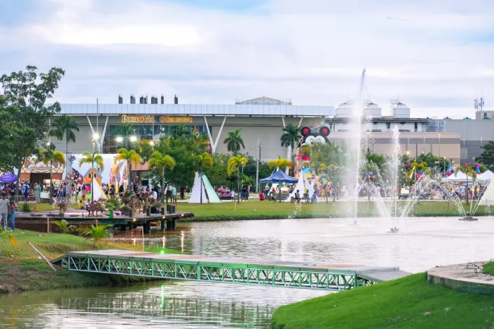 Parque da Cidade, um dos principais pontos de convivência da capital