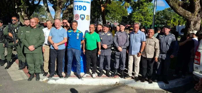 Polícia Militar participa da inauguração do primeiro Totem de Segurança em Aracruz