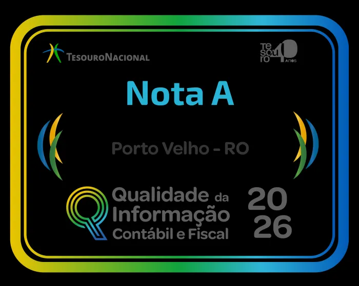 Porto Velho avança no ranking nacional de qualidade contábil e fiscal