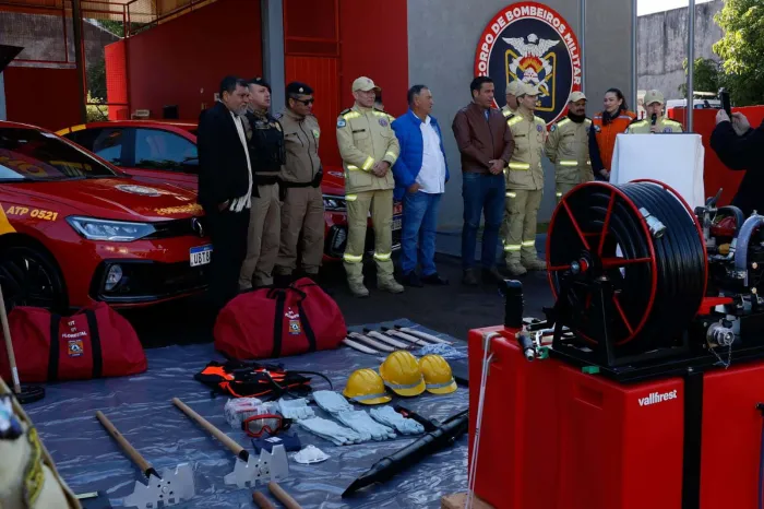 Corpo de Bombeiros reforça as viaturas e equipamentos em São Miguel do Iguaçu