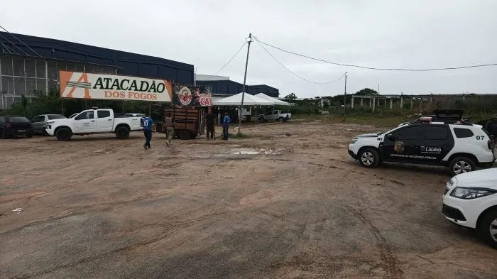 Prefeitura de Lauro de Freitas apreende cinco animais soltos na Avenida Santos Dumont durante operação