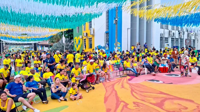 A Rua do Hexa continua! Nesta terça (30), tem break dance, batalha de MC's e muita diversão no Centro Histórico. Entrada gratuita