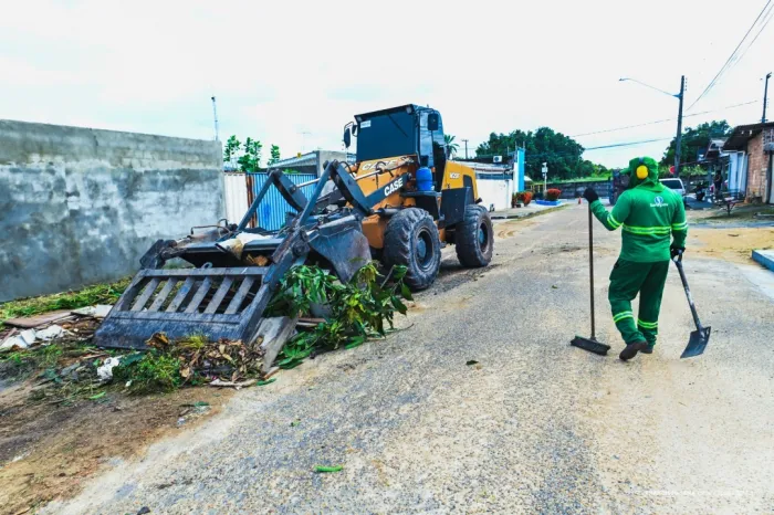 Cronograma de limpeza e manutenção mobiliza equipes em diferentes bairros de Boa Vista nesta terça-feira, 30