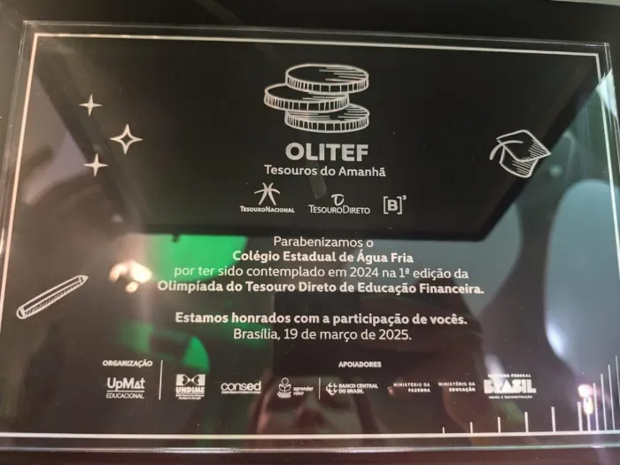 Escolas da rede estadual têm até setembro para garantir participação na Olimpíada de Educação Financeira 2026