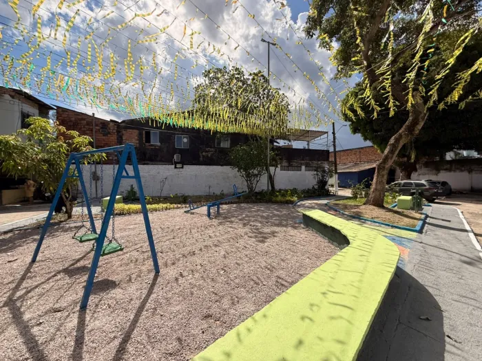 Revitalização de praça na Sacramenta gera segurança e oportunidades