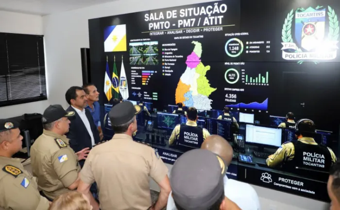 Tocantins ganha destaque entre os estados que mais reduziram homicídios no país, com queda de 26,7% na taxa entre 2023 e 2024, acima da média nacional, segundo o Atlas da Violência 2026 - Foto: Aldemar Ribeiro/Governo do Tocantins