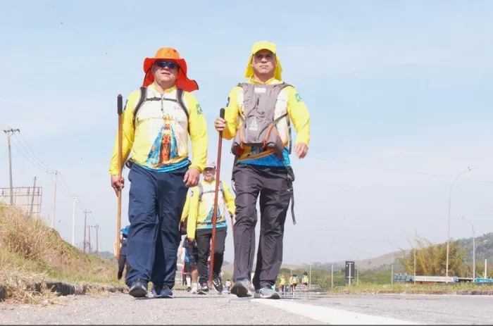 Caminho é percorrido por peregrinos entre MG e SP até o município de Aparecida - Foto: Alesp