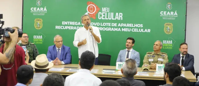 Com ação integrada e tecnologia, Ceará registra redução de 52% nos roubos de celulares no primeiro semestre de 2026