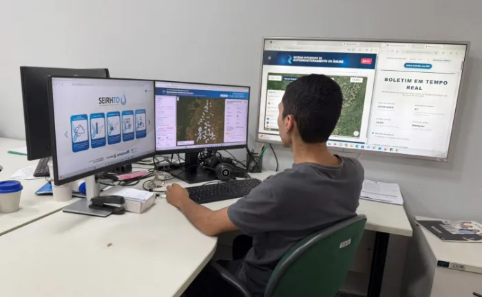 Governo do Tocantins intensifica monitoramento de nível, vazão e qualidade da água das principais bacias hidrográficas
