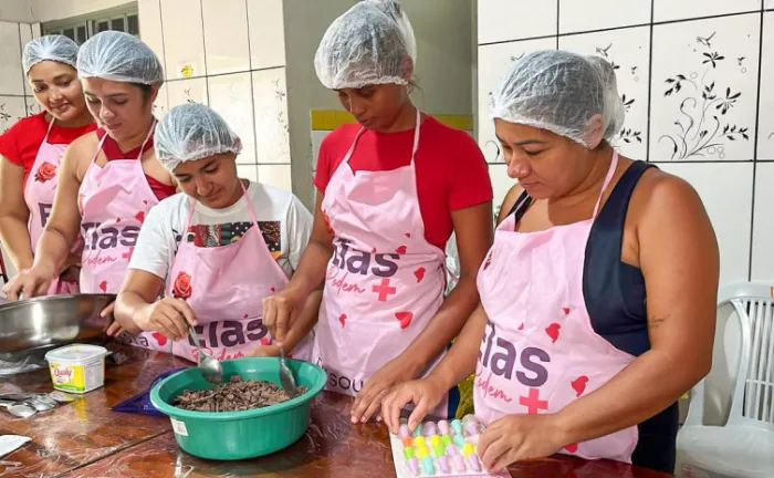 Projeto Mãos que Criam promove qualificação profissional e incentiva o empreendedorismo, ampliando oportunidades de geração de renda - Foto: Setas/Governo do Tocantins