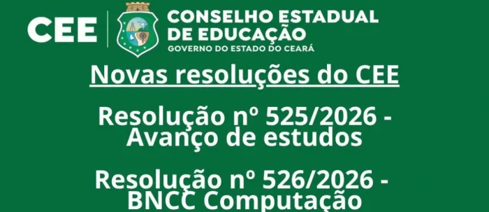 CEE emite resoluções sobre avanço de estudos e BNCC Computação