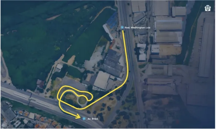 Com o novo acesso, os ônibus intermunicipais passam a utilizar diretamente a pista seletiva da Avenida Brasil, reduzindo o tempo de viagem