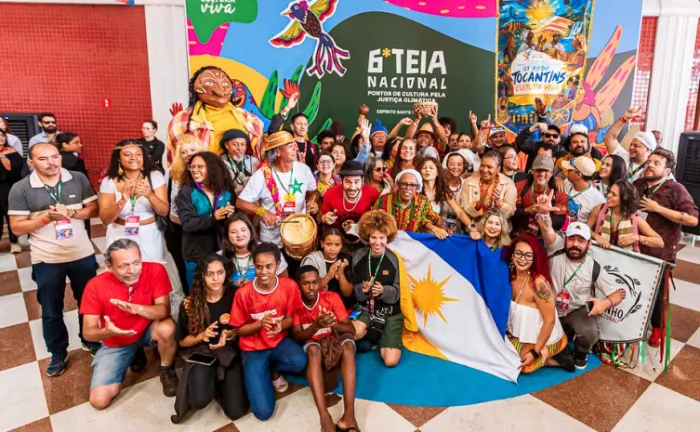 Delegação tocantinense participou da 6ª Teia Nacional dos Pontos de Cultura, realizada em Aracruz, no Espírito Santo - Foto: Victor Vec/Ministério da Cultura