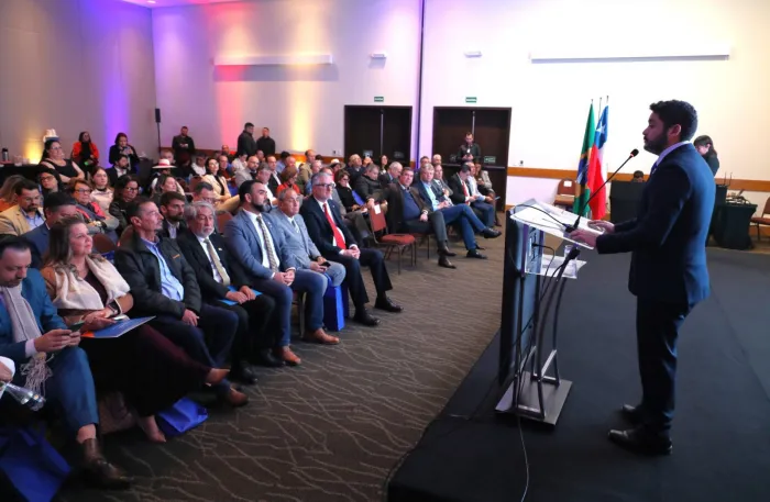 Campo Grande sedia evento da Rota Bioceânica