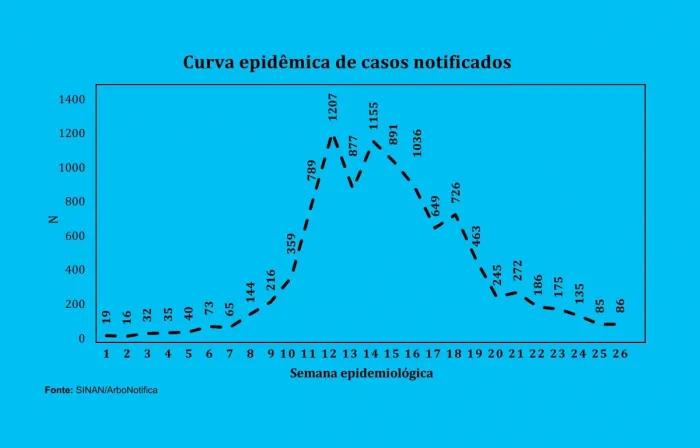 COE confirma mais 2 mortes por Chikungunya e total chega a 17 vítimas