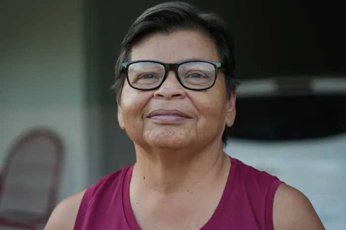 Marilce afirmou que ficou muito feliz ao ver o trabalho sendo realizado