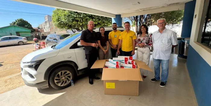  Veículo foi adquirido por meio de emenda parlamentar (Foto: Assessoria parlamentar)