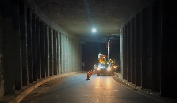 Todos os viadutos receberão iluminação, refletores e intervenções como pinturas artísticas