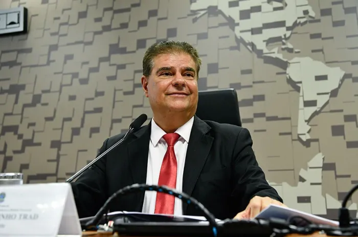 Nelsinho Trad é o presidente da Comissão de Relações Exteriores do Senado (CRE). A sabatina está prevista para terça-feira - Foto: Geraldo Magela/Agência Senado
