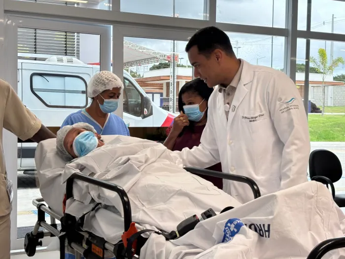 Hospital Estadual do Litoral Norte recebe primeiros pacientes