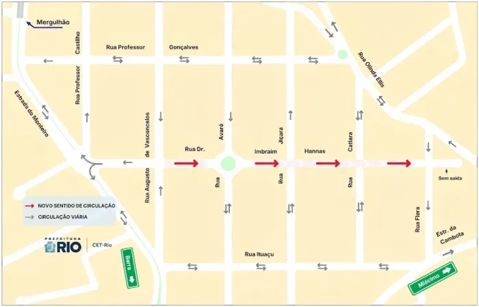 Nova circulação viária em Campo Grande entra em vigor na quarta-feira (08/07)
