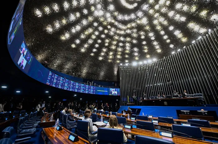 O Senado representa os estados e o Distrito Federal - Foto: Carlos Moura/Agência Senado